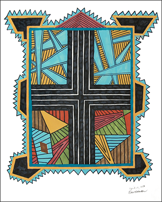 linedcross2